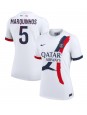 Paris Saint-Germain Marquinhos #5 Replika Borta Kläder Dam 2024-25 Kortärmad